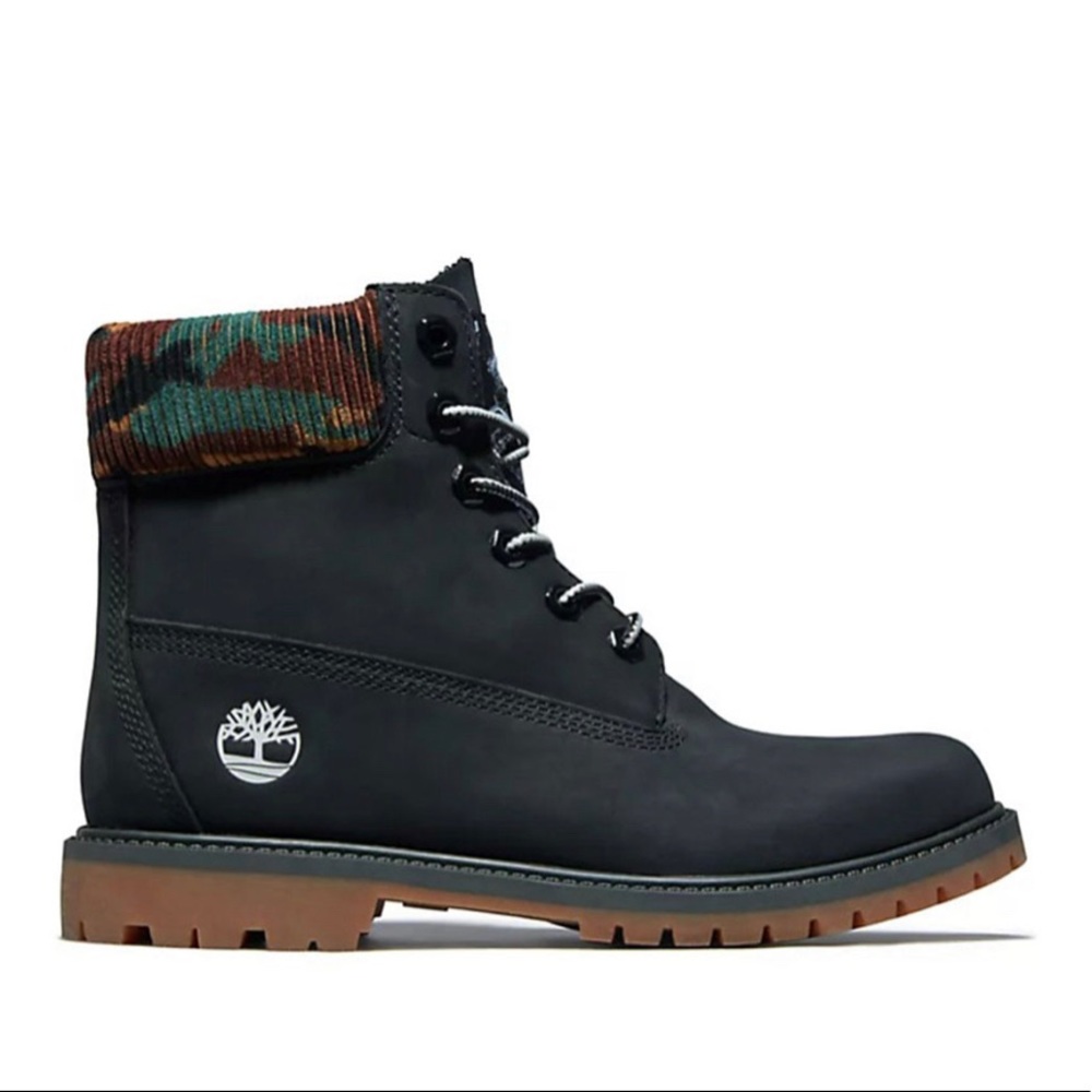 TIMBERLAND HERITAGE 6 WMN BLACK CAMO